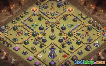 CoC Town Hall 15 Base Layouts & Links | Trophy, War & More #30836