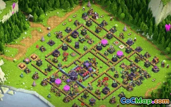 CoC Town Hall 15 Base Layouts & Links | War, Defense, Trophy #31733