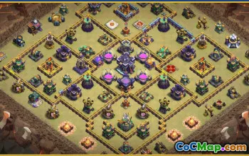 CoC Town Hall 15 Base Layouts & Links | War, Farming, Trophy #29070