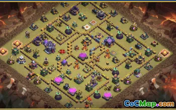CoC Town Hall 15 Base Layouts & Links | War & Hom village #28243