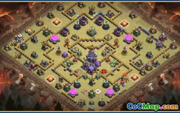 CoC Town Hall 15 Base Layouts & Links | War, Home, Map #29124
