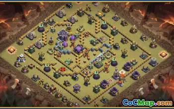 CoC Town Hall 15 Base Layouts & Links | War, Home, Map #29216