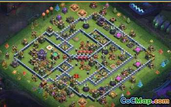 CoC Town Hall 15 Base Layouts & Links | War & Home Village #28801