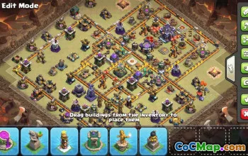 CoC Town Hall 15 Base Layouts & Links | War & Trophy Bases #30634