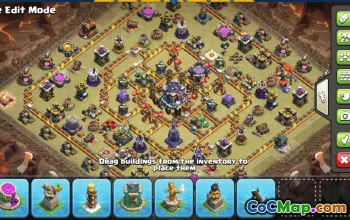 CoC Town Hall 15 Base Layouts & Links | War & Trophy Bases #31464
