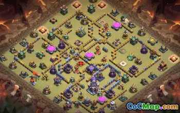 CoC Town Hall 15 Base Layouts & Links | War, Trophy & Defense #31942