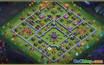 CoC Town Hall 15 Base Layouts & Links | War, Trophy, Farming #28643