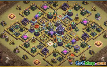 CoC Town Hall 15 Base Layouts & Links | War, Trophy, Farming #29061
