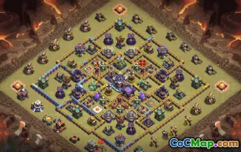 CoC Town Hall 15 Base Layouts & Links | War, Trophy & Home #32303