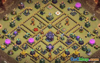 CoC Town Hall 15 Base Layouts & Links | War, Trophy, Home Village #27522
