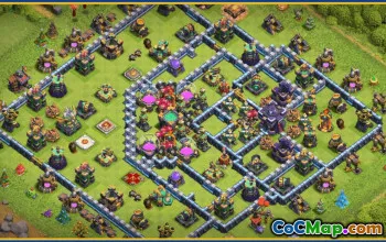 CoC Town Hall 15 Base Layouts & Links | War, Trophy, Home Village #28596