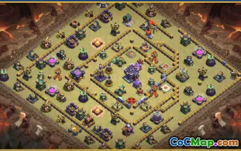 CoC Town Hall 15 Base Layouts & Links | War, Trophy, Home Village #28661
