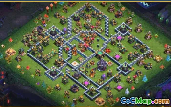 CoC Town Hall 15 Base Layouts & Links | War, Trophy, Home Village #28732