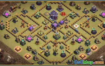 CoC Town Hall 15 Base Layouts & Links | War, Trophy, Home Village #28765