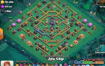 CoC Town Hall 15 Base Layouts & Links | War, Trophy, Home Village #28888