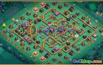 CoC Town Hall 15 Base Layouts & Links | War, Trophy, Home Village #28991