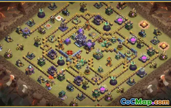 CoC Town Hall 15 Base Layouts & Links | War, Trophy, Home Village #29019