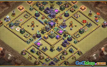CoC Town Hall 15 Base Layouts & Links | War, Trophy, Home Village #29075