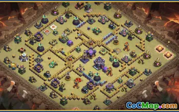 CoC Town Hall 15 Base Layouts & Links | War, Trophy, Home Village #29191
