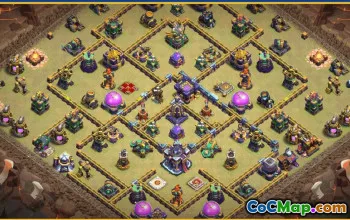 CoC Town Hall 15 Base Layouts & Links | War, Trophy & Home Village #30308
