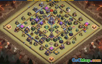 CoC Town Hall 15 Base Layouts & Links | War, Trophy, Home Village #30842
