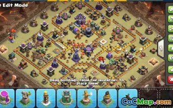 CoC Town Hall 15 Base Layouts & Links | War, Trophy, Home Village #30855