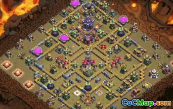 CoC Town Hall 15 Base Layouts & Links | War, Trophy, Home Village #31067