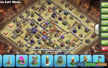 CoC Town Hall 15 Base Layouts & Links | War, Trophy, Home Village #31221
