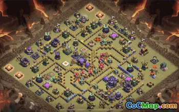 CoC Town Hall 15 Base Layouts & Links | War, Trophy, Home Village #31245