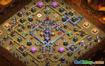 CoC Town Hall 15 Base Layouts & Links | War, Trophy & Home Village #31293