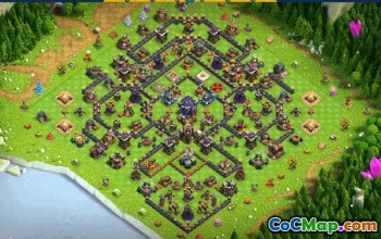 CoC Town Hall 15 Base Layouts & Links | War, Trophy, Home Village #31310