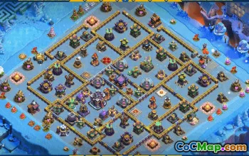 CoC Town Hall 15 Base Layouts & Links | War, Trophy, Home Village #31334