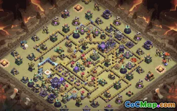 CoC Town Hall 15 Base Layouts & Links | War, Trophy, Home Village #31347