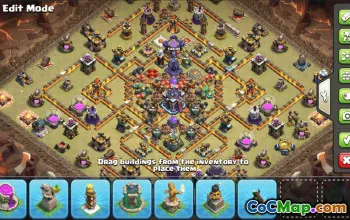 CoC Town Hall 15 Base Layouts & Links | War, Trophy, Home Village #31367