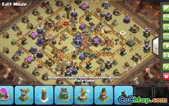 CoC Town Hall 15 Base Layouts & Links | War, Trophy, Home Village #31441