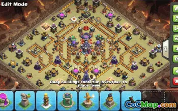 CoC Town Hall 15 Base Layouts & Links | War, Trophy & Home Village #31539
