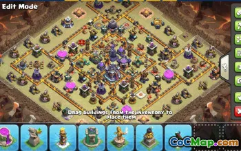 CoC Town Hall 15 Base Layouts & Links | War, Trophy, Home Village #31684