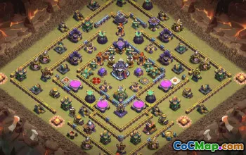 CoC Town Hall 15 Base Layouts & Links | War, Trophy, Home Village #31713