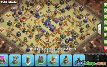 CoC Town Hall 15 Base Layouts & Links | War, Trophy, Home Village #31772