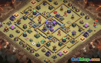 CoC Town Hall 15 Base Layouts & Links | War, Trophy, Home Village #31791