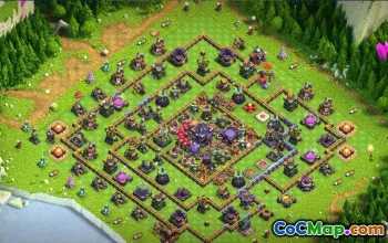 CoC Town Hall 15 Base Layouts & Links | War, Trophy, Home Village #32007