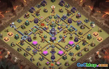 CoC Town Hall 15 Base Layouts & Links | War, Trophy, Home Village #32044