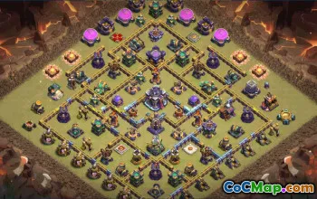 CoC Town Hall 15 Base Layouts & Links | War, Trophy, Home Village #32085