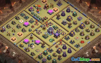 COC Town Hall 15 Base Layouts & Links | War, Trophy, Home Village #32211