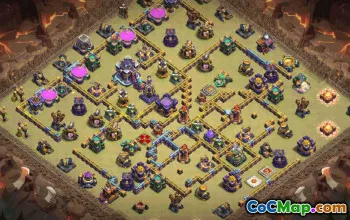 CoC Town Hall 15 Base Layouts & Links | War, Trophy & Home Village #32214