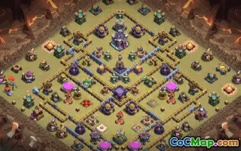 CoC Town Hall 15 Base Layouts & Links | War, Trophy, Home Village #32223