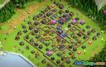 CoC Town Hall 15 Base Layouts & Links | War, Trophy, Home Village #32243