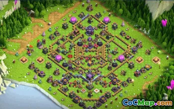 CoC Town Hall 15 Base Layouts & Links | War, Trophy, Home Village #32251
