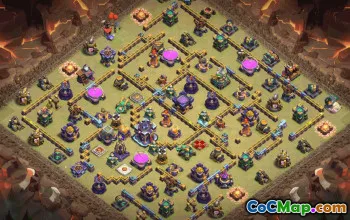 CoC Town Hall 15 Base Layouts & Links | War, Trophy, Home Village #32268