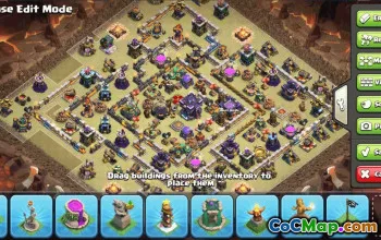 CoC Town Hall 15 Base Layouts & Links | War, Trophy, Home Village #32278